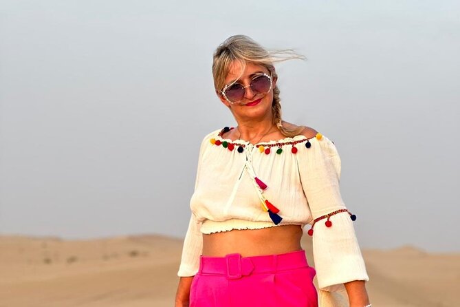 Desert Safari BBQ Dinner, Live Shows, ATV Bikes, Sandboarding - Desert Camp Experience