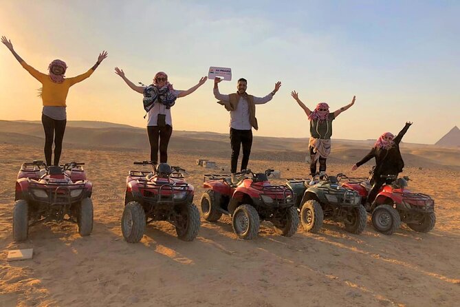 Desert Safari by Quad Bike Around Pyramids Enjoying Sunset or Sunrise - Tour Details