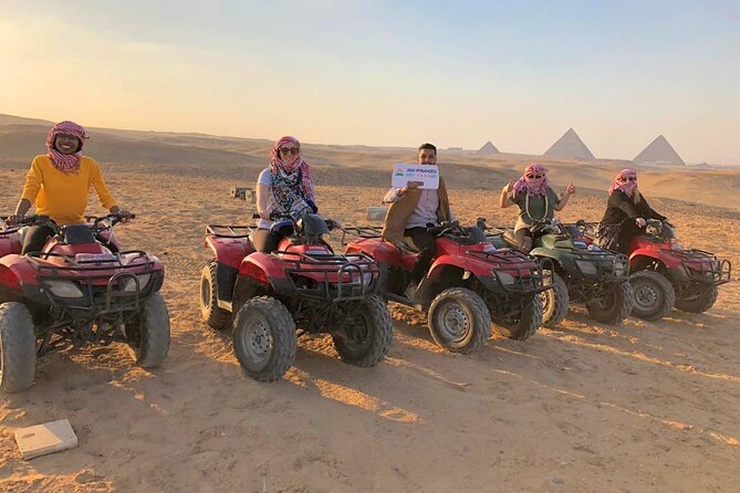 Desert Safari by Quad Bike Around Pyramids Enjoying Sunset or Sunrise - What To Expect