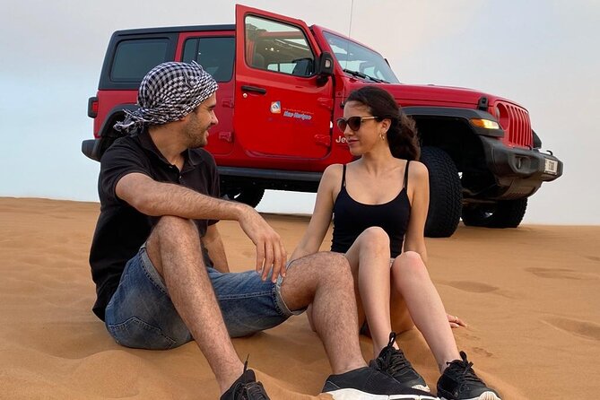 Desert Safari Dubai - Premium Flip-Top Roof Jeep Safari - The Sum Up