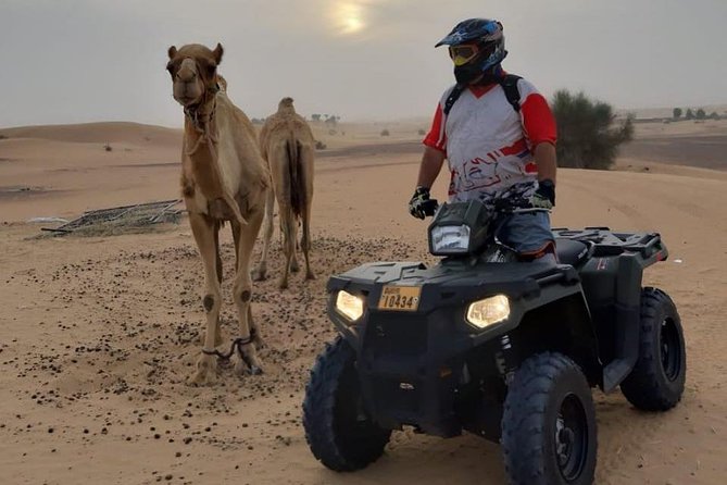 Desert Safari Dubai , Quad Bike, Camel Ride & Al Khayma Camp - Tour Highlights and Inclusions