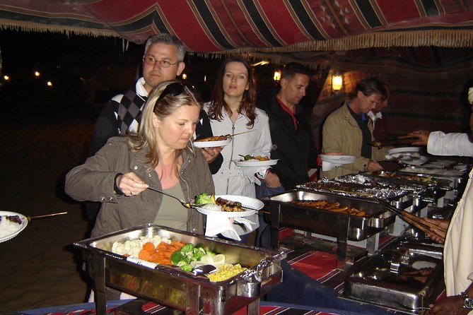 Desert Safari Dubai Quad Bike Camel Ride , Bbq Dinner, Sand Board Live Shows - Common Questions