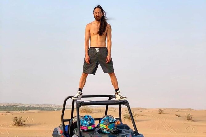 Desert Safari : Free Sandboarding, Camel Riding,BBQ Dinner Live Activities - Meeting and Pickup Information