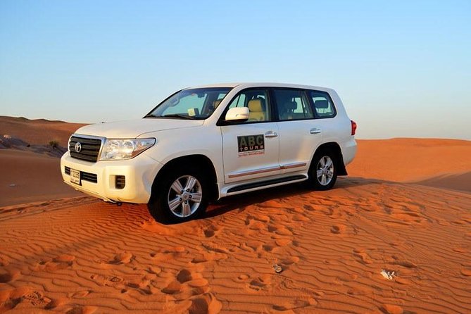 Desert Safari in a 4 X 4 With Sand Ski and Camel Ride From Dubai - Exciting Activities: Camel Riding, Sandboarding, and ATV Quad Biking