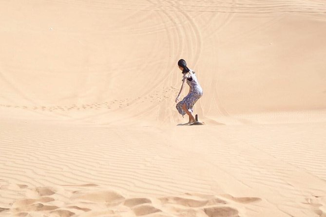 Desert Safari Morning With Camel Ride and Sand Boarding - Sandboarding: Conquer the Dunes on a Board