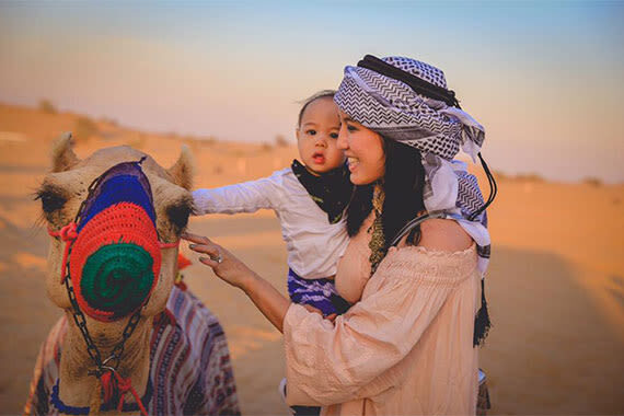 Desert Safari Tours in Dubai - Morning, Evening and Overnight - Tanoura, fire and belly dancing after dark