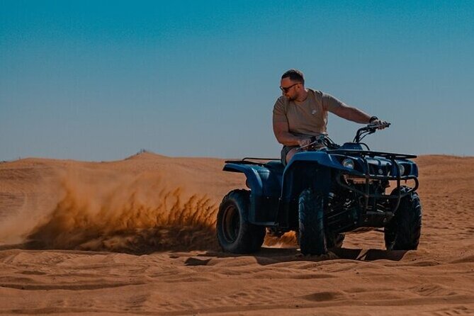 Desert Safari With 30 Minutes Quad Biking on High Red Dunes (Complete Package) - Desert Safari With Live Entertainment