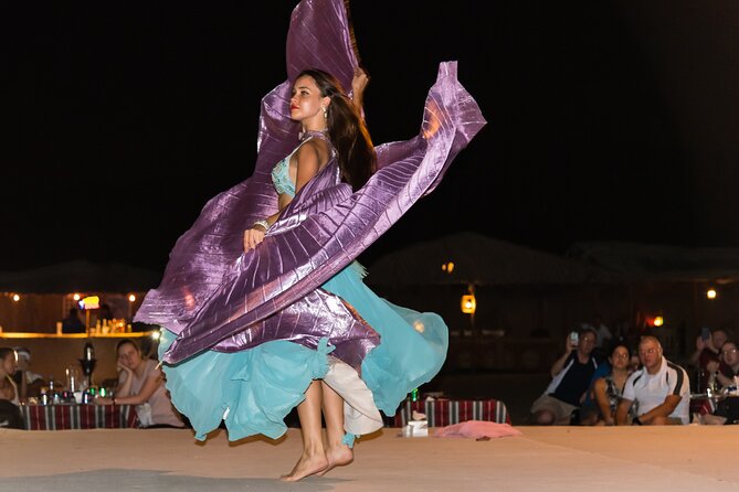 Desert Safari With BBQ Dinner, Camel Ride & 3 Live Shows - Indulge in a Delicious BBQ Dinner