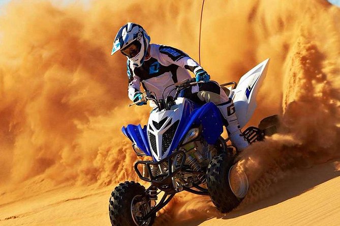 Desert Safari With Quad Bike and Arabian Show With BBQ Dinner - Adrenaline-Pumping Evening Adventure