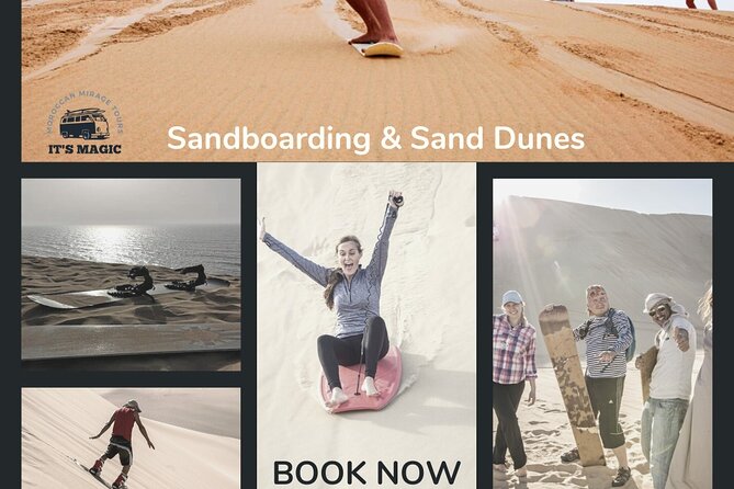 Desert Surfing, Sandsurfing & SandBoarding in Agadir Lunch Extra - Types of Sand Activities