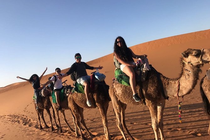 Desert Trips From Marrakech to Merzouga Sand Dunes and Camel Ride 3 Days - Atlas Mountains and Kasbahs Exploration