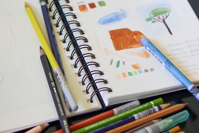 Design Your Own Postcard of Rome - Tour With Artistic Activity - Drawing Kit Essentials