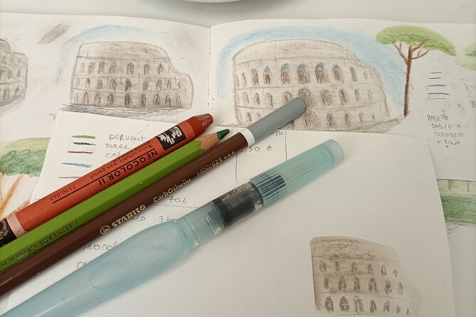 Design Your Own Postcard of Rome - Tour With Artistic Activity - Meeting Point and Time