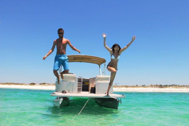 Destin: 4 Hour Self-Driving Pontoon Rental - Full Description