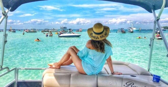 Destin: 4 Hour Self-Driving Pontoon Rental - Reserve Now & Pay Later