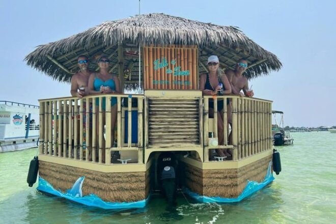 Destin: Crab Island & Dolphin Tour on Tiki Vessel - Included in the Tour