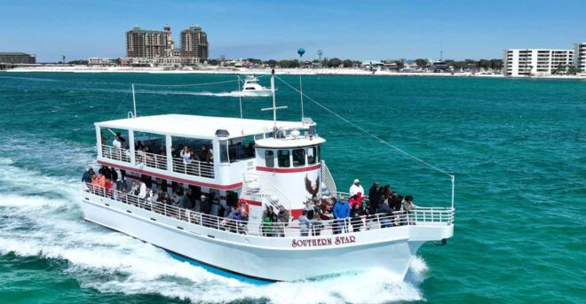 Destin: Dolphin Cruise Aboard a Glass-Bottom Boat - Dolphin Sighting Guarantee