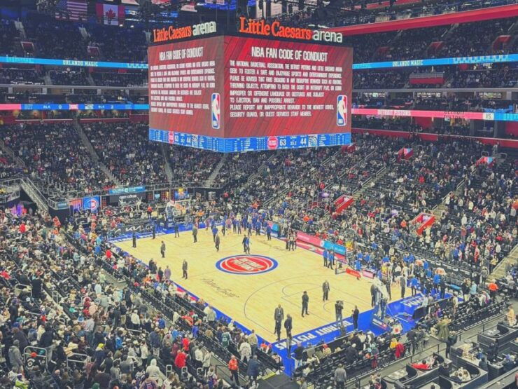 Detroit: Detroit Pistons Basketball Game Ticket - Ticket Details