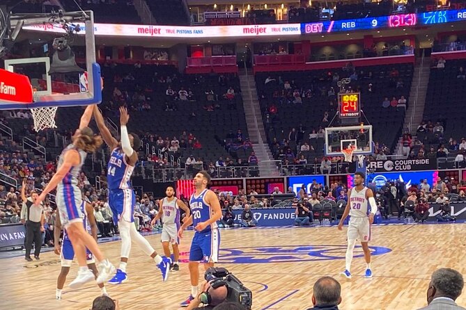Detroit Pistons Basketball Game Ticket at Little Caesars Arena - Ticket Pricing Details