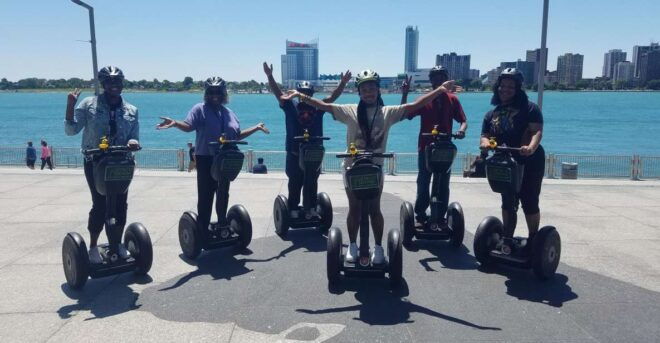 Detroit: Segway Tour Strait to the Point - Tour Itinerary