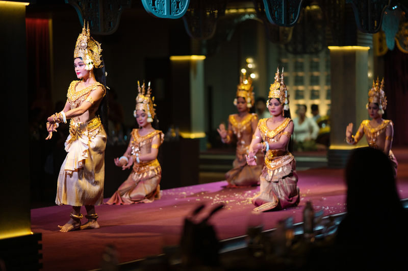 Devi Theater: Apsara Dance Show with Khmer/Western Dinner - Apsara dance, with more than one act