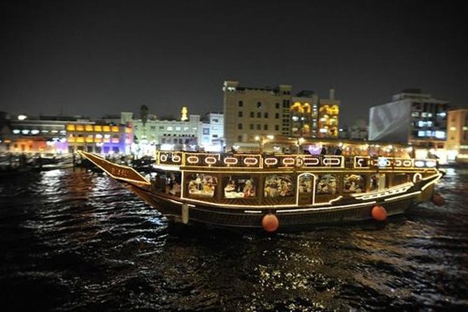 Dhow Cruise Dinner at Dubai Creek With Transportation - Lowest Price Guarantee