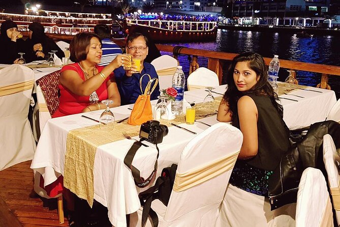 Dhow Cruise Dinner at Dubai Creek With Transportation - The Sum Up