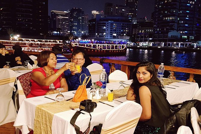 Dhow Cruise Dinner - Dubai Creek - Pickup and Duration Details