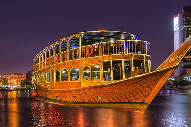 Dhow Cruise Dinner in Creek With Transfer - Pick Up and Drop Off Service