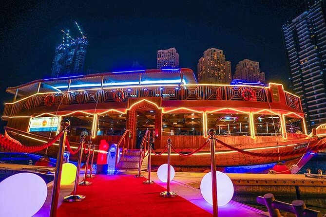Dhow Cruise Dinner - Marina Dubai With Transfers - Booking Confirmation and Accessibility