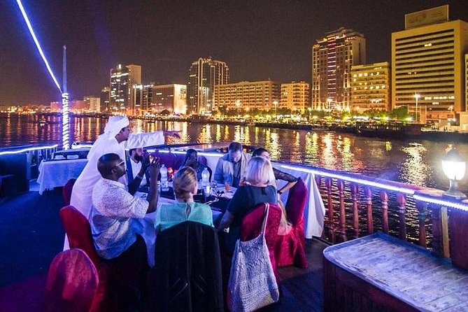 Dhow Dinner Cruise in Dubai Canal - Overview of Dhow Dinner Cruise