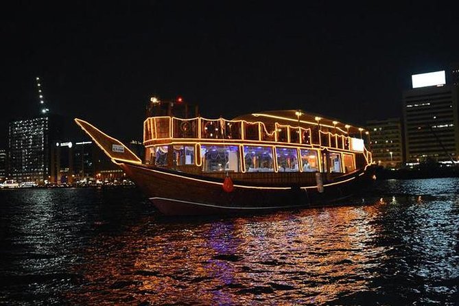 Dhow Dinner Cruise With Tanoura Show Along Dubai Creek - The Sum Up