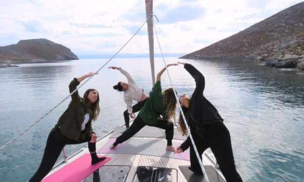 Dia Island: Yoga & Sunset Sailing - The Yoga Experience