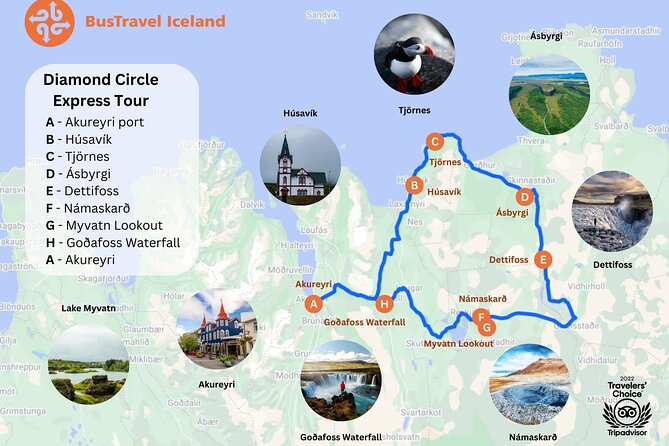 Diamond Circle Myvatn Waterfalls, and Husavik From Akureyri Tour - Cancellation Policy and Refunds