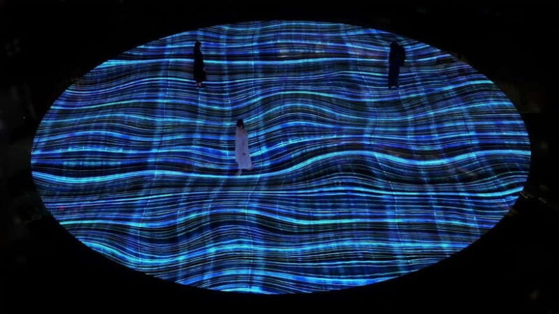 Digital Light Canvas by teamLab at Marina Bay Sands - Authentic Traveler Insights