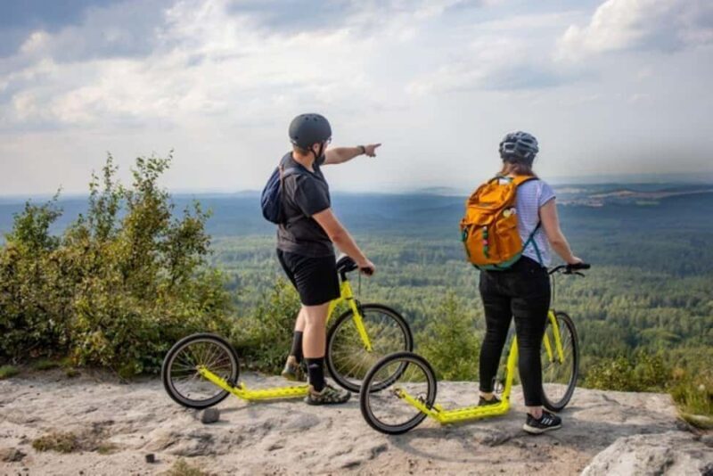 Dín: Bohemian Switzerland Scooter Downhill Tour - What To Expect on the Tour