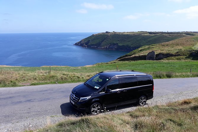 Dingle to Galway City Private Chauffeur Driven Intercity Transfer - Inclusions: Bottled Water, Wifi, and Mobile Device Chargers