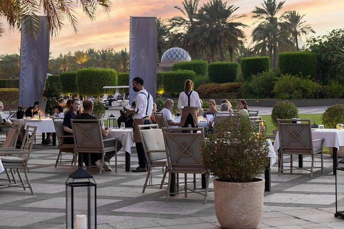 Dining at Talea by Antonio Guida - Emirates Palace With Transfer - What To Expect