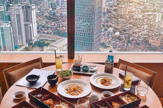 Dining Experience 282m Above the Ground at Kuala Lumpur Tower - Malaysian and International Cuisine