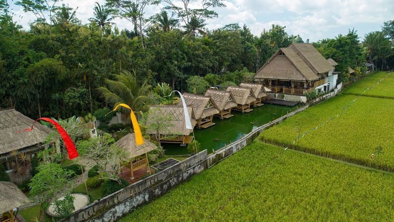 Dining Experience at Bebek (Duck) Tebasari Restaurant Ubud - A rice-field meal, not just a plate of duck