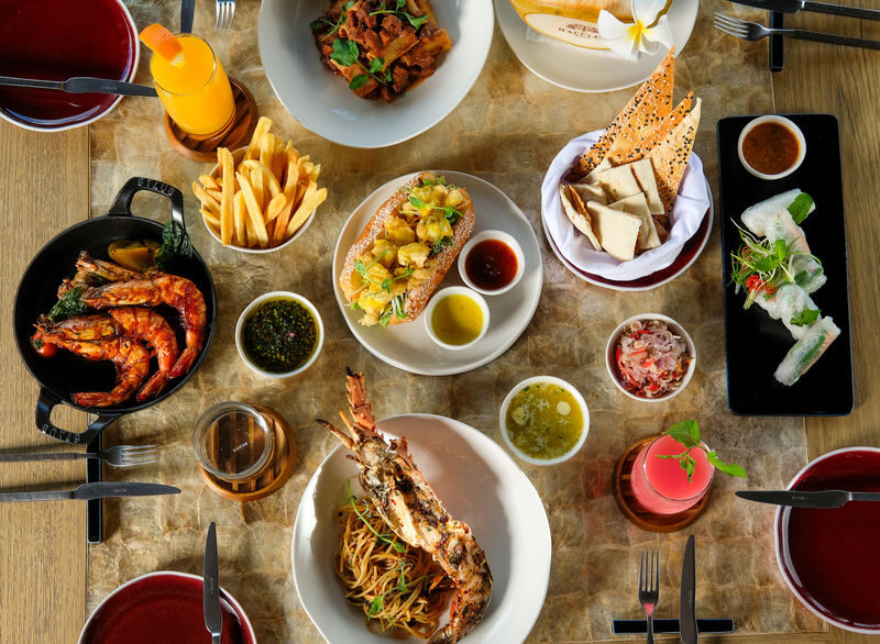 Dining Experience at Raffles Bali - What the price does and does not include