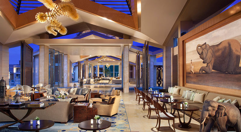Dining Experience at The Mulia Resort Nusa Dua Bali - Choosing a meal at The Mulia