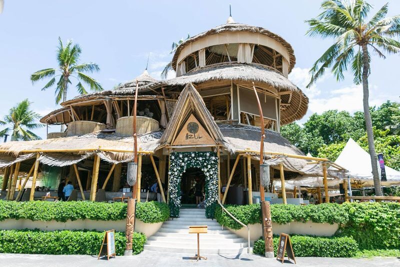 Dining & Tipsy Tea at Azul Beach Club Bali - Tea with a Legian sunset in view