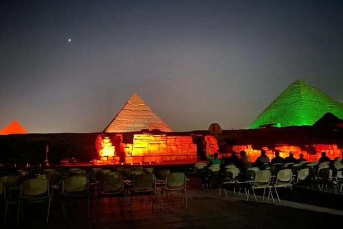 Dinner and Night Show at the Giza Pyramids - Meeting and Pickup Information