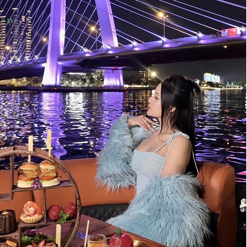 Dinner Experience on Lively Saigon River Luxury Mini Cruise - Bach Dang Wharf and the city lights