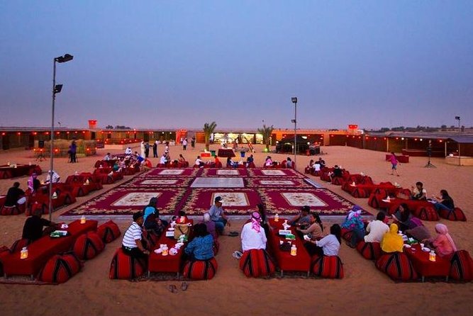 Dinner in Dubai Desert With Camel Ride, BBQ Dinner and Belly Dance - Pricing and Booking Information