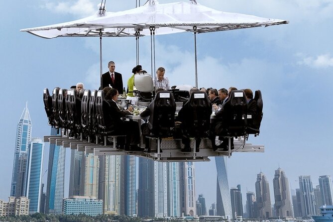 Dinner in the Sky Dubai - Lunch or Dinner With Transfers Option - Additional Information and Cancellation Policy