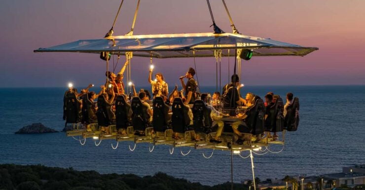 Dinner in the Sky Dubrovnik - Pricing Information