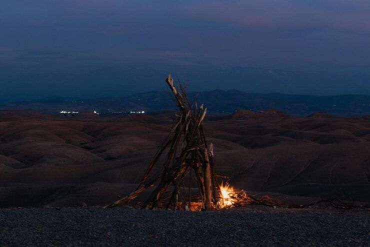 Dinner Magic in Agafay Desert With Transport From Marrakech - Experience Highlights