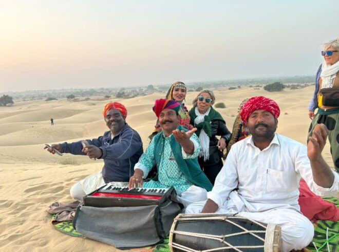 Dinner !N G0LdEN De$Ert 0F Jaselmer - Discover Village Life on Camel Ride